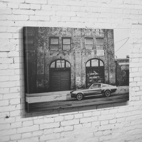 1967 FORD Mustang Eleanor "Gone in 60 Seconds" Wandbild -...