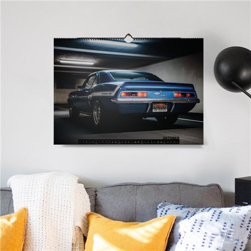 copy of ChromeCars® Wall Calendar "Fast and Furious Yenko Camaro SYC " 2023 (DIN A2)