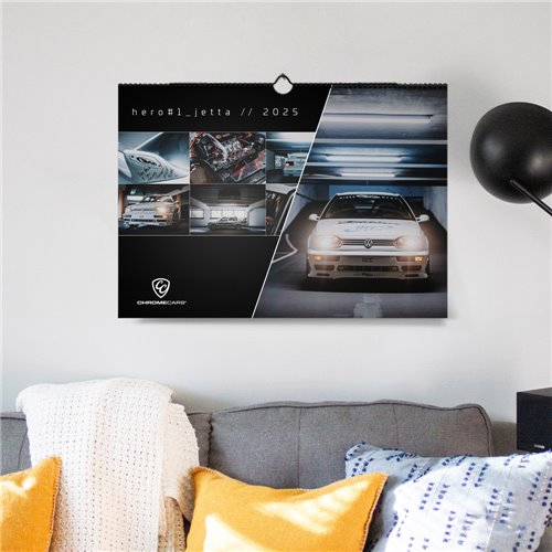 ChromeCars® Wandkalender "Fast and Furious VW Jetta" 2025 (DIN A2)