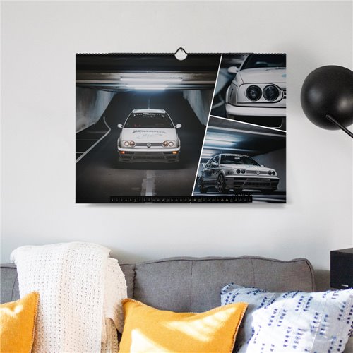 ChromeCars® Wandkalender "Fast and Furious VW Jetta" 2025 (DIN A2)