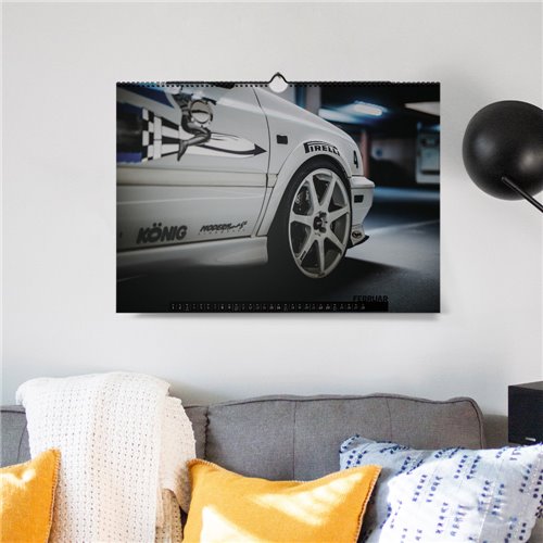 copy of ChromeCars® Wall Calendar "Fast and Furious VW Jetta" 2023 (DIN A2)