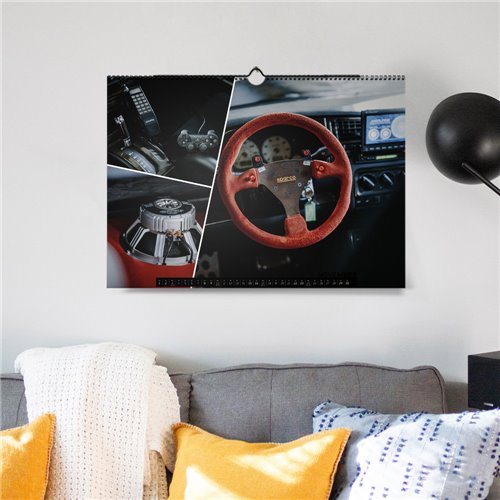 ChromeCars® Wandkalender "Fast and Furious VW Jetta" 2025 (DIN A2)