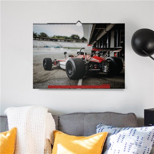 ChromeCars® Wandkalender "TRACKDAY" 2025 (DIN A2)