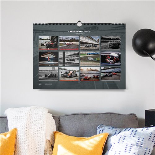 ChromeCars® Wandkalender "TRACKDAY" 2025 (DIN A2)