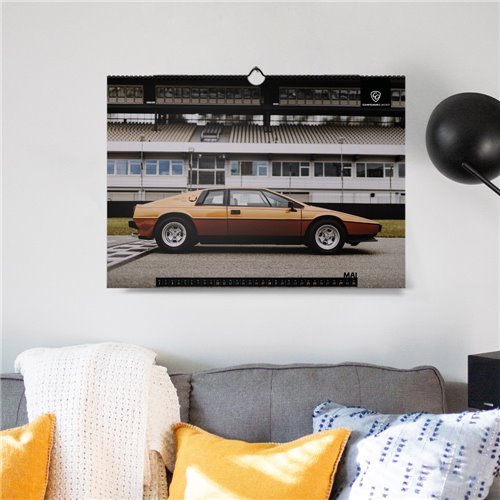 copy of ChromeCars® Wall Calendar "BLACK&GOLD - LOTUS Collection" 2023 (DIN A2)