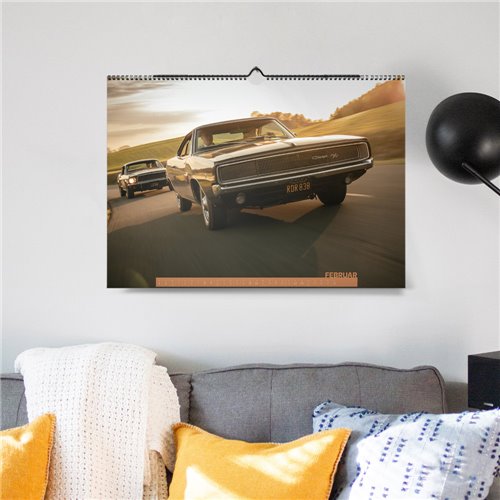 ChromeCars® Wandkalender "The Real Bullitt Charger" 2025 (DIN A2) ChromeCars® Wandkalender "The Real Bullitt Charger" 2025 (DIN A2)