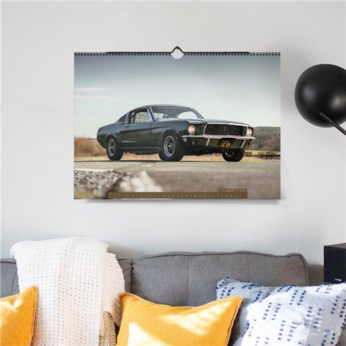 copy of ChromeCars® Wall Calendar  "The Real Bullitt Charger" 2023 (DIN A2)