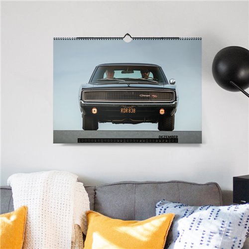 ChromeCars® Wandkalender "The Real Bullitt Charger" 2025 (DIN A2) ChromeCars® Wandkalender "The Real Bullitt Charger" 2025 (DIN A2)