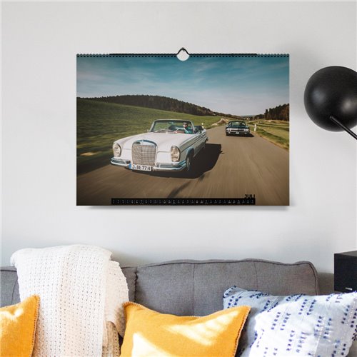 ChromeCars® Wandkalender "Retrospektiv" 2025 (DIN A2)