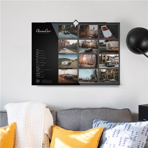 copy of ChromeCars® Wall Calendar "Retrospektiv" 2023 (DIN A2)