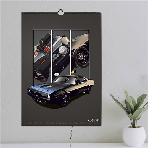 copy of ChromeCars® Wandkalender - MOVIE STARS 2024 (DIN A2)