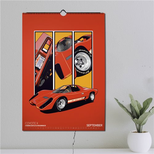 copy of ChromeCars® Wandkalender - MOVIE STARS 2024 (DIN A2)