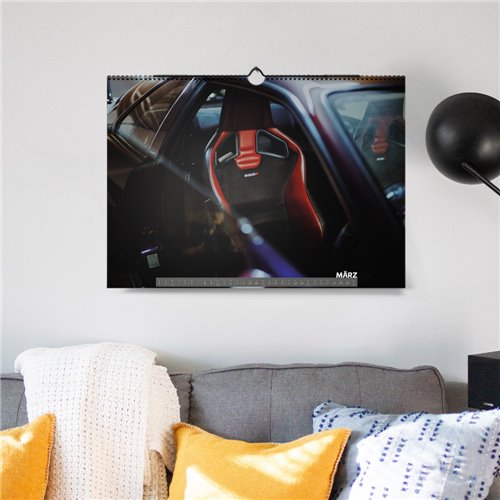 ChromeCars® Wandkalender - JDM Midnight-Purple Collection 2025 (DIN A2)