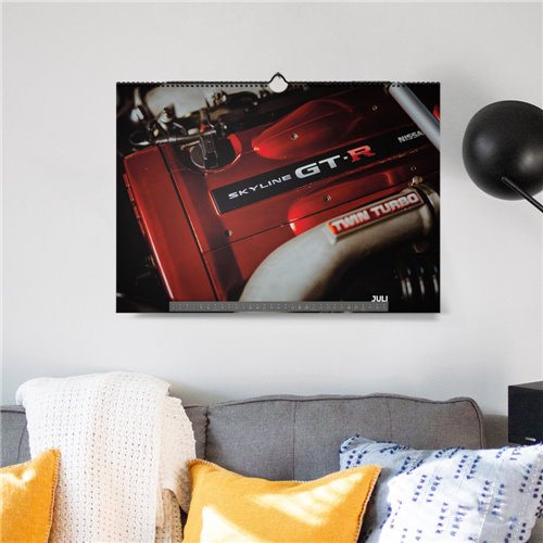 ChromeCars® Wandkalender - JDM Midnight-Purple Collection 2025 (DIN A2)