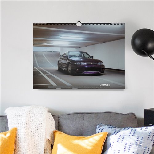 ChromeCars® Wandkalender - JDM Midnight-Purple Collection 2025 (DIN A2)