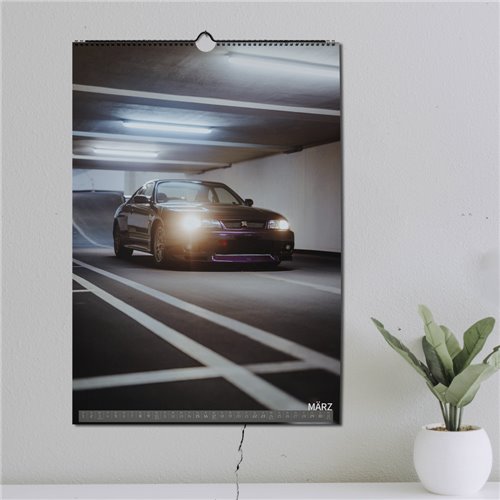 ChromeCars® Wandkalender - Nissan Skyline R33 GT-R V-spec MNPI - 2025 (DIN A2)