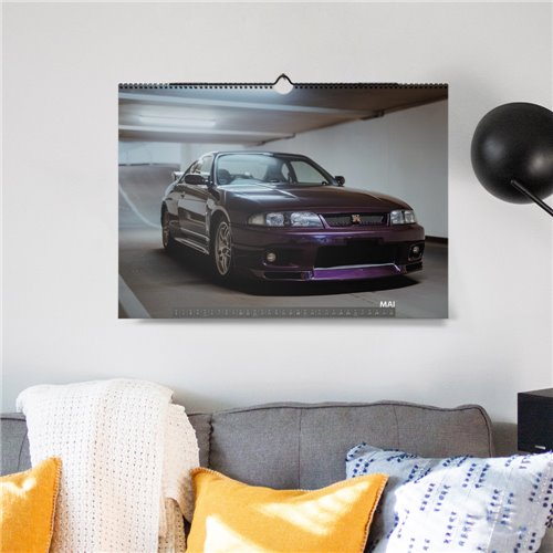 ChromeCars® Wandkalender - Nissan Skyline R33 GT-R V-spec MNPI - 2025 (DIN A2) ChromeCars® Wandkalender - Nissan Skyline R33 GT-R V-spec MNPI - 2025 (DIN A2)