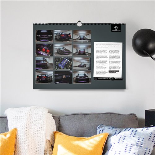 ChromeCars® Wandkalender - Nissan Skyline R33 GT-R V-spec MNPI - 2025 (DIN A2) ChromeCars® Wandkalender - Nissan Skyline R33 GT-R V-spec MNPI - 2025 (DIN A2)