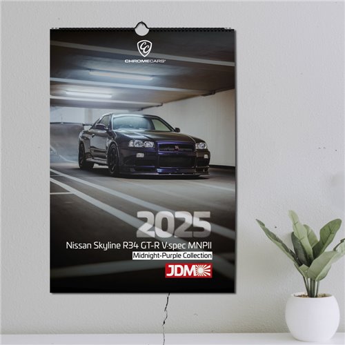copy of ChromeCars® Wandkalender - MOVIE STARS 2024 (DIN A2)